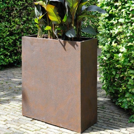 bacs a fleur acier corten 21