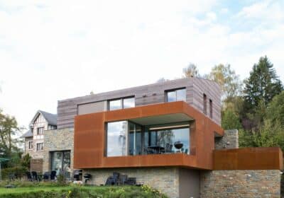 Acier Corten - Bardage pour nouvelle construction