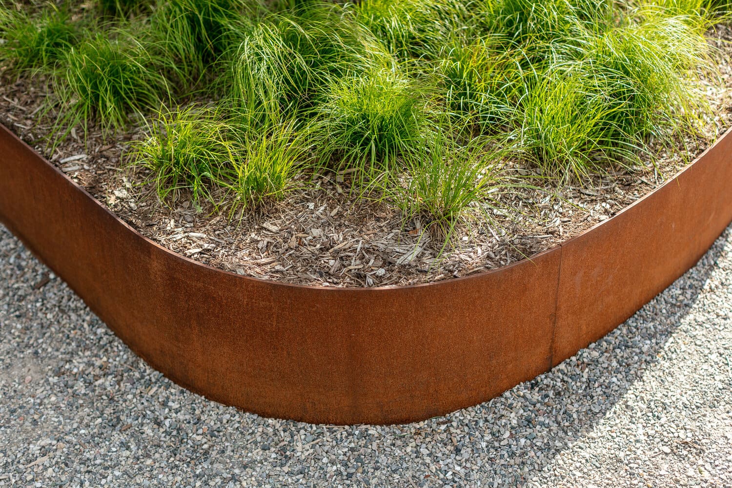 bordure acier corten