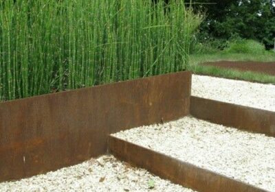 Choisir la Bordure Idéale en Acier Corten pour Votre Jardin