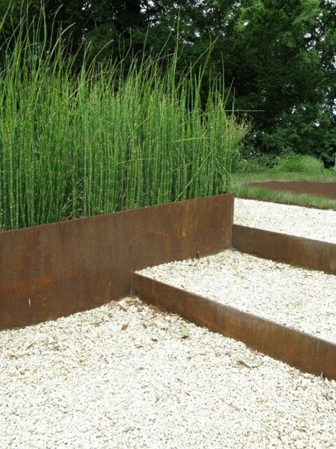 bordure acier corten jardin 14