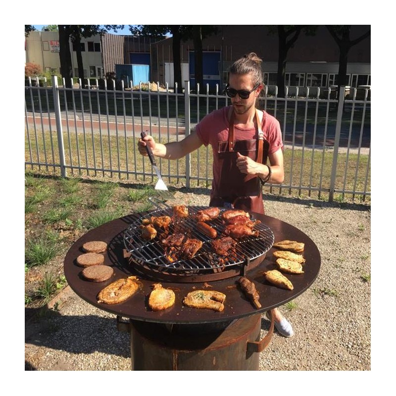 Plancha en acier corten