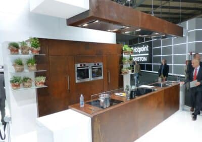 cuisine en acier corten