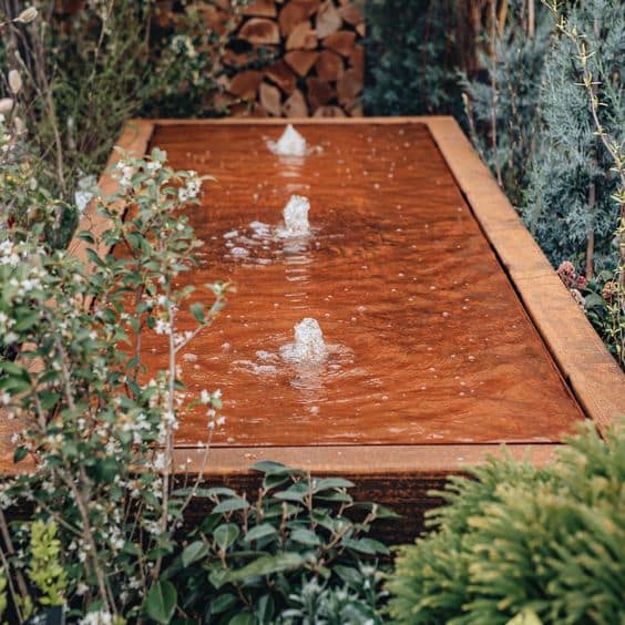 fontaine acier corten 11