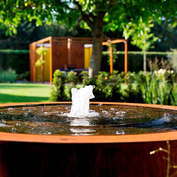 fontaine acier corten 12