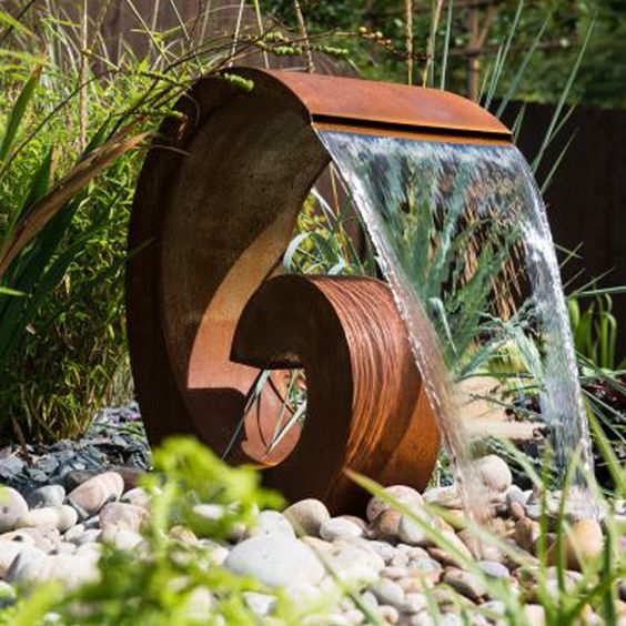 fontaine acier corten 19