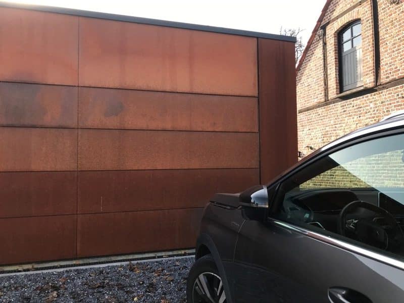 Façade - Acier Corten