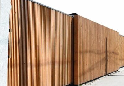 portails barrieres acier corten 32