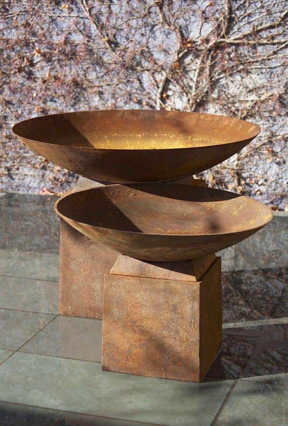 vasque acier corten 23